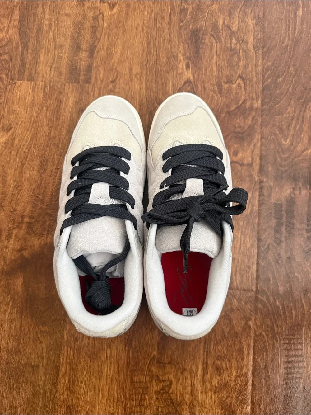 Jordan Men's Low-Top Sneakers in White and Black